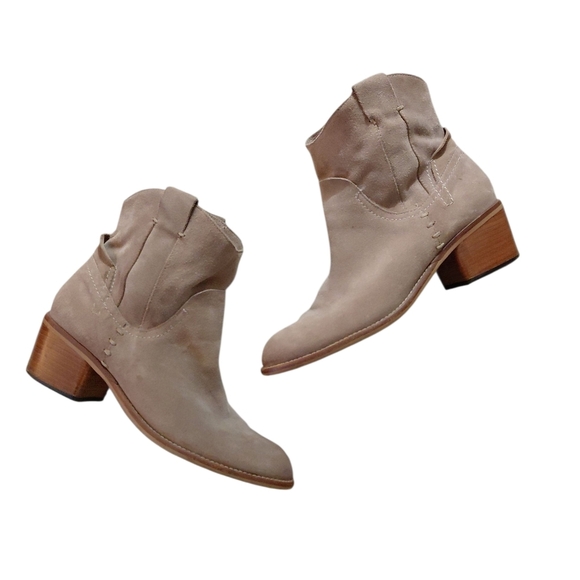 Dolce Vita Graham Suede Western Ankle Boot Women's Size 10.5 - Picture 9 of 10